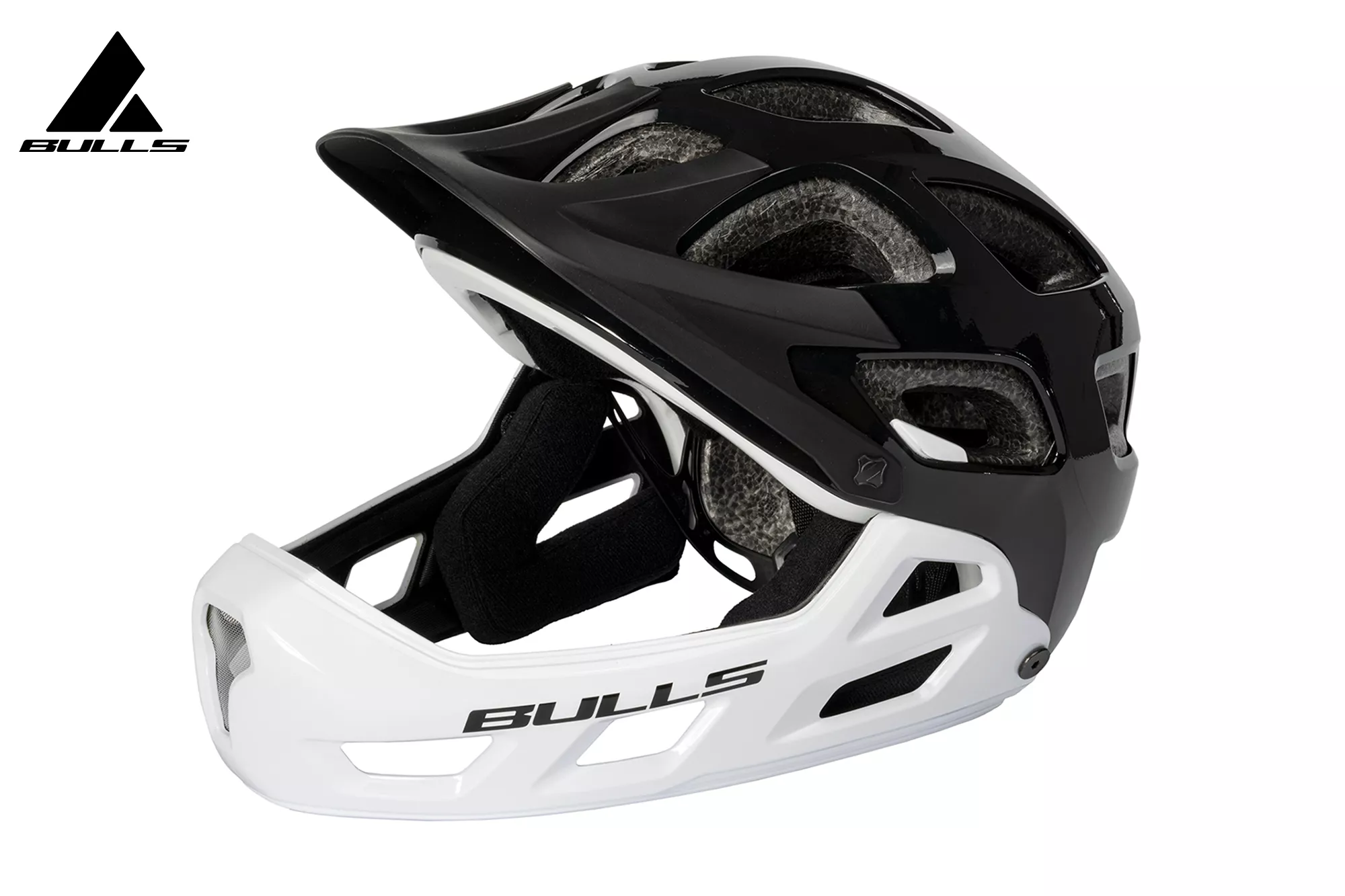 BULLS Whistler CG - Helm - schwarz / weiß